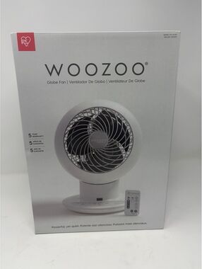 Woozoo Globe Fan with Remote Control - Multi-Directional Osc